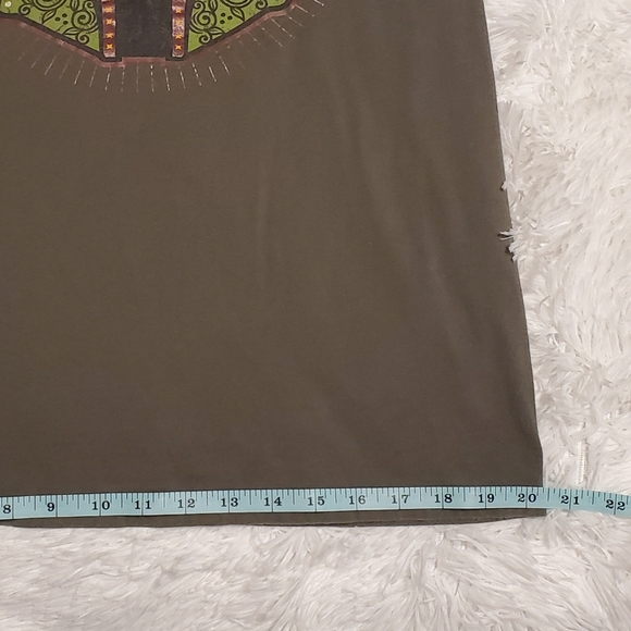 Star Wars Disney BOBA FETT TShirt - Mandalorian Disneyland Medium Green Mexican - Picture 5 of 7